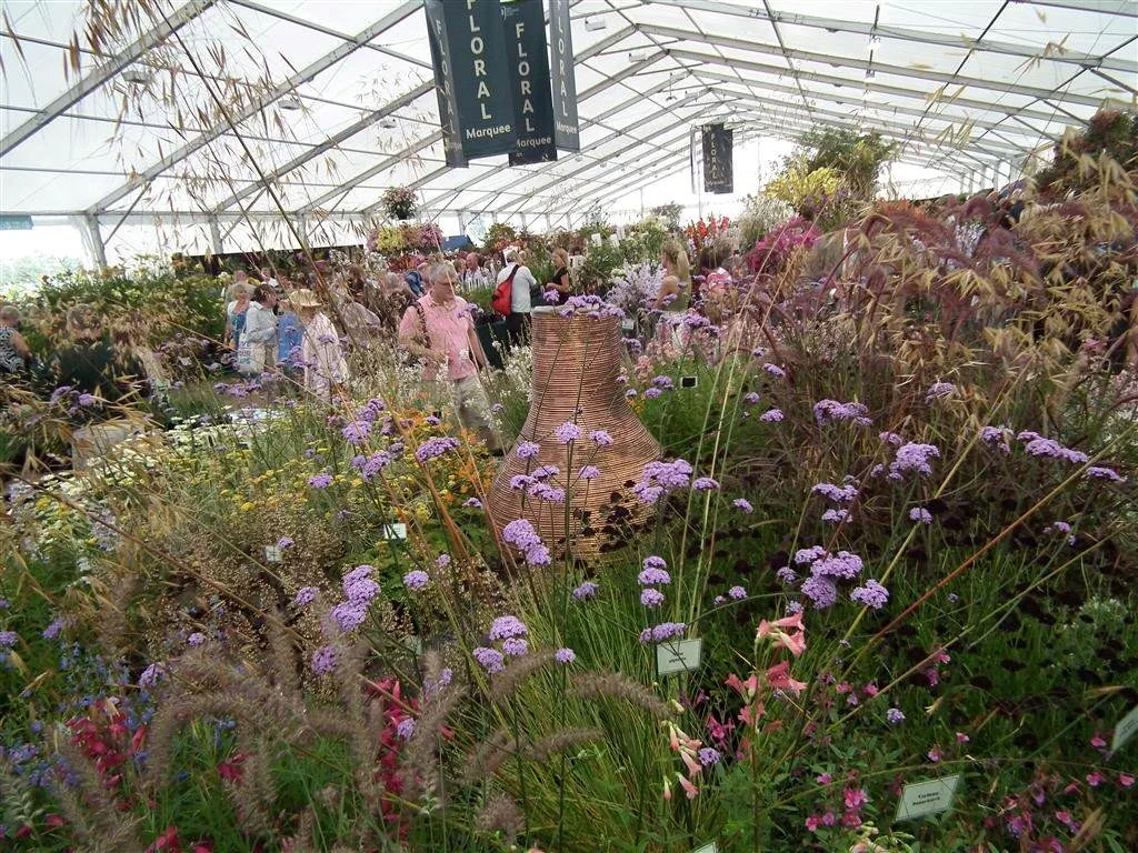 Floral marquee in the long water area 59